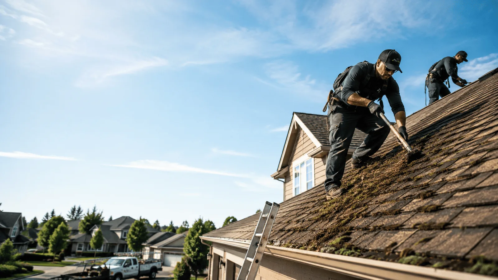 Roof Moss Removal in Almena, WI near me